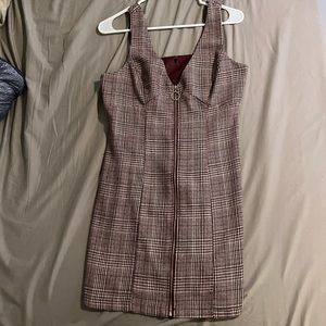 Medium mini zip up dress